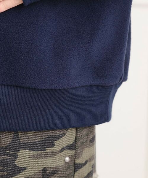 PINK-latte / ピンク ラテ スウェット | ハーフジップフリーストレーナー | 詳細6