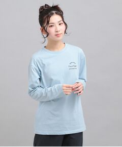 PINK-latte / ピンク ラテ Tシャツ | 発泡クリームくまちゃんロンT