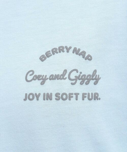 PINK-latte / ピンク ラテ Tシャツ | 発泡クリームくまちゃんロンT | 詳細23