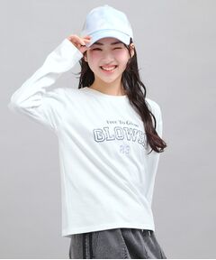 PINK-latte / ピンク ラテ Tシャツ | プチプラカレッジロゴT