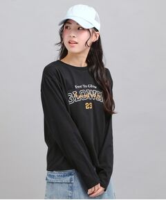 PINK-latte / ピンク ラテ Tシャツ | プチプラカレッジロゴT