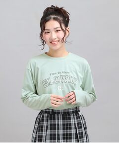 PINK-latte / ピンク ラテ Tシャツ | プチプラカレッジロゴT