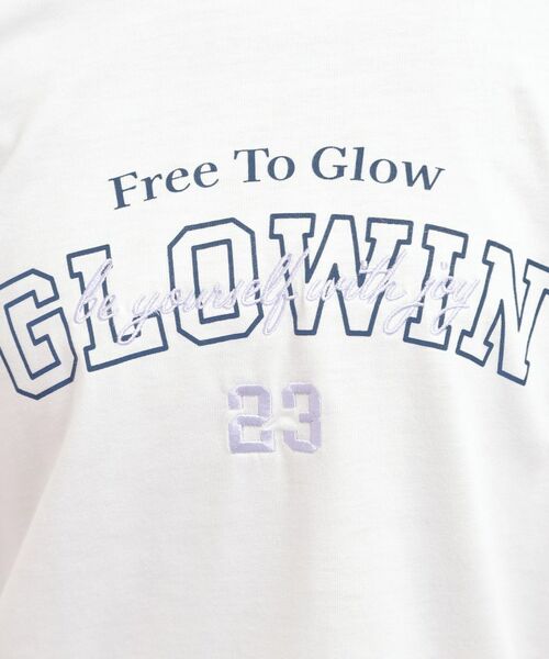 PINK-latte / ピンク ラテ Tシャツ | プチプラカレッジロゴT | 詳細10