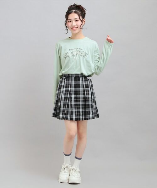 PINK-latte / ピンク ラテ Tシャツ | プチプラカレッジロゴT | 詳細12