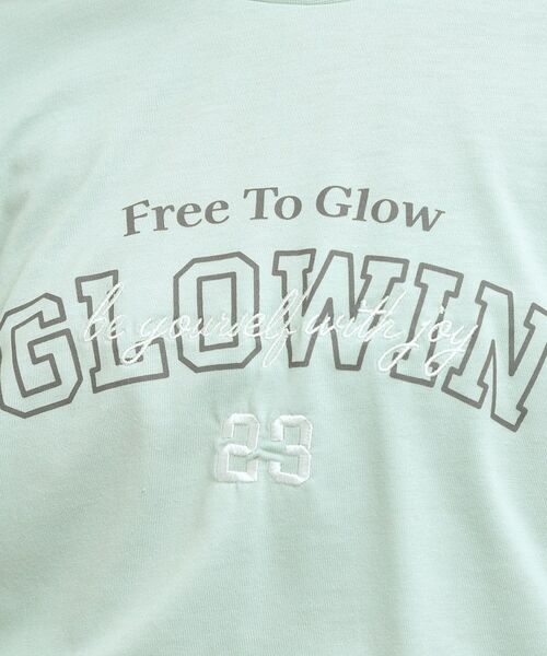 PINK-latte / ピンク ラテ Tシャツ | プチプラカレッジロゴT | 詳細14