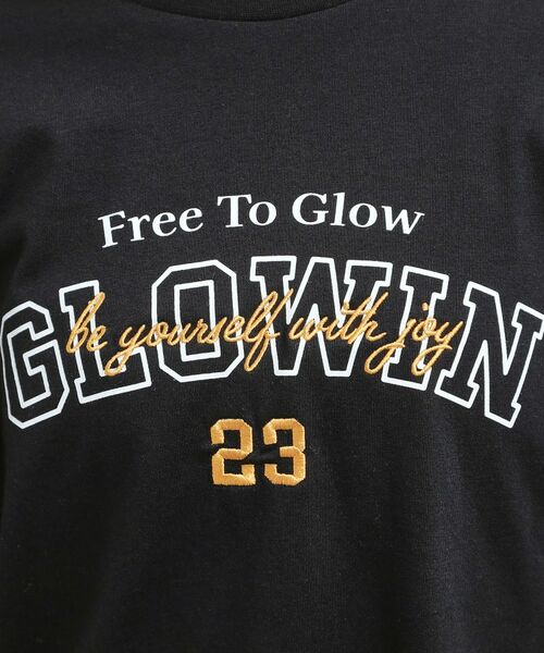 PINK-latte / ピンク ラテ Tシャツ | プチプラカレッジロゴT | 詳細18