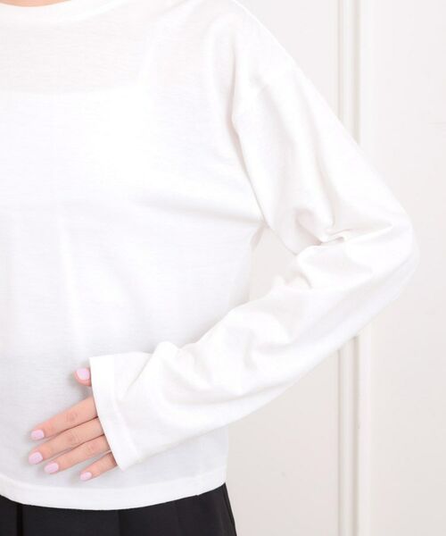 PINK-latte / ピンク ラテ その他トップス | 【セットアイテム】メッシュニットパーカー+ロンT | 詳細11