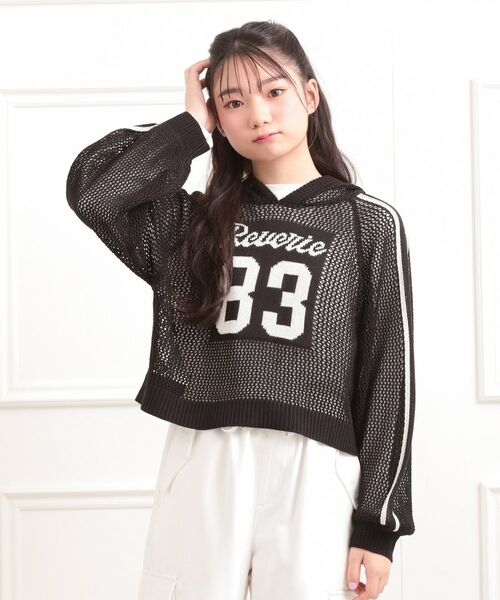 PINK-latte / ピンク ラテ その他トップス | 【セットアイテム】メッシュニットパーカー+ロンT | 詳細20