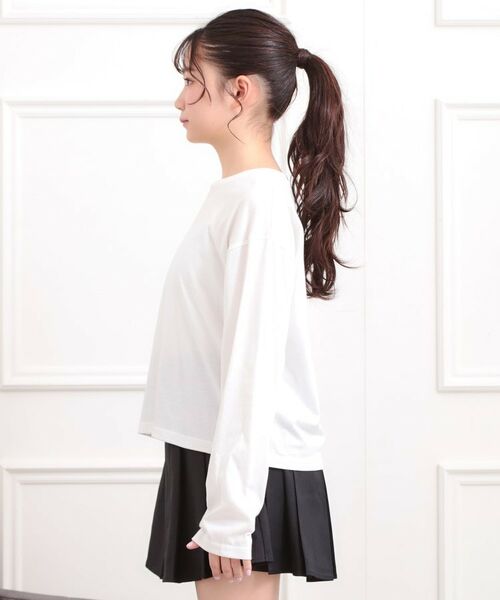 PINK-latte / ピンク ラテ その他トップス | 【セットアイテム】メッシュニットパーカー+ロンT | 詳細8