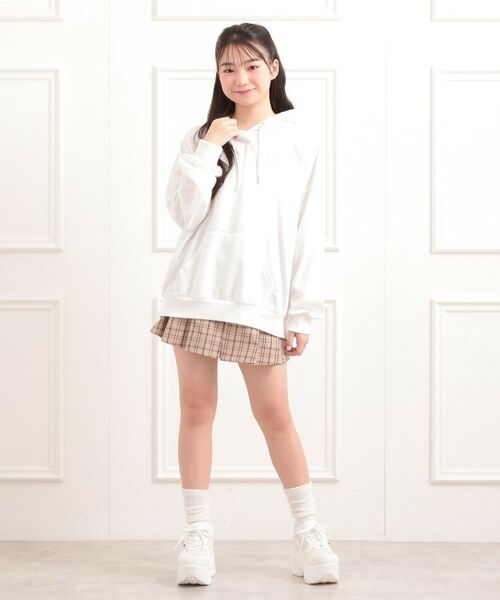 PINK-latte / ピンク ラテ パーカー | バック発泡プリントパーカー | 詳細11