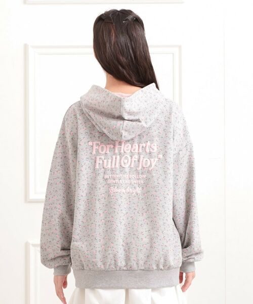 PINK-latte / ピンク ラテ パーカー | バック発泡プリントパーカー | 詳細3