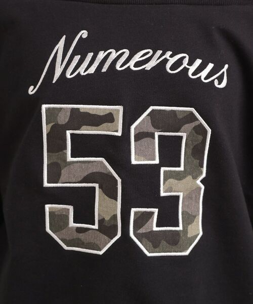 PINK-latte / ピンク ラテ カットソー | ナンバリングレイヤード風プルオーバー | 詳細15