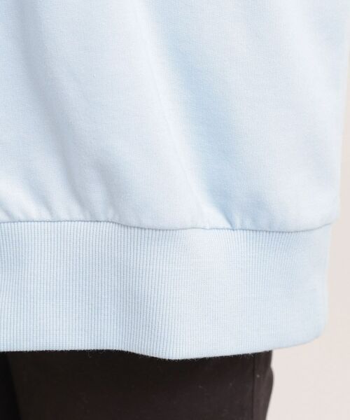 PINK-latte / ピンク ラテ カーディガン・ボレロ | Vネックカレッジアップリケ裏毛カーディガン | 詳細7