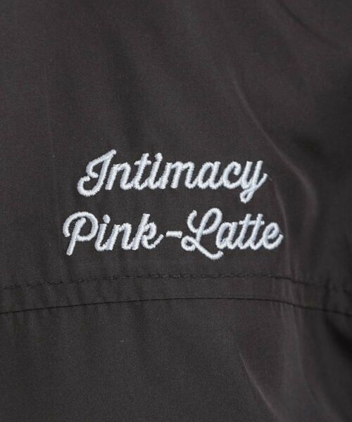 PINK-latte / ピンク ラテ レザーブルゾン・ジャケット | 袖ドロストブルゾン | 詳細12