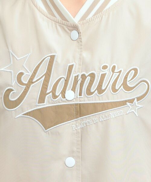 PINK-latte / ピンク ラテ その他アウター | チアロゴアップリケスタジャン | 詳細10