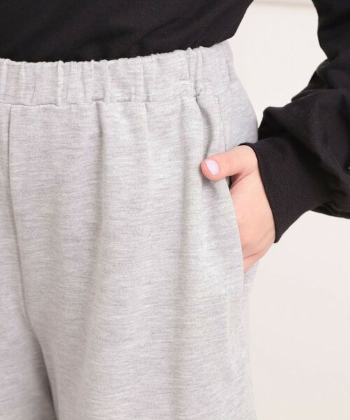 PINK-latte / ピンク ラテ セットアップ | 【セットアイテム】ミニ裏毛レースアップ+キュロットパンツ | 詳細11