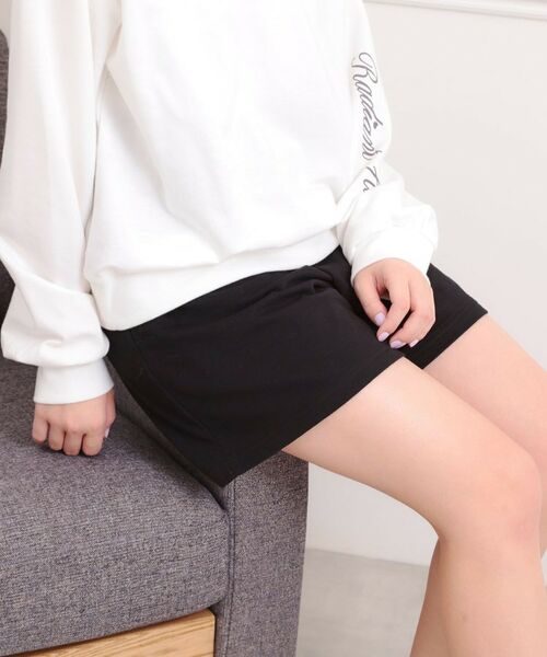 PINK-latte / ピンク ラテ セットアップ | 【セットアイテム】ミニ裏毛レースアップ+キュロットパンツ | 詳細13