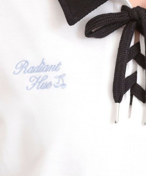 PINK-latte / ピンク ラテ セットアップ | 【セットアイテム】ミニ裏毛レースアップ+キュロットパンツ | 詳細16