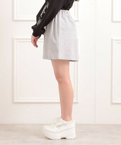 PINK-latte / ピンク ラテ セットアップ | 【セットアイテム】ミニ裏毛レースアップ+キュロットパンツ | 詳細8