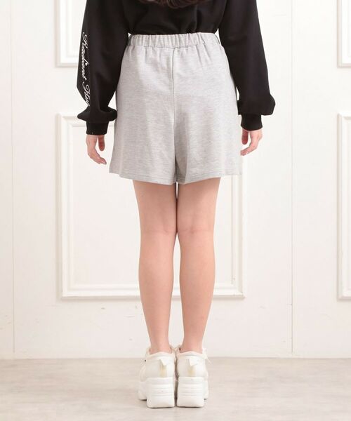 PINK-latte / ピンク ラテ セットアップ | 【セットアイテム】ミニ裏毛レースアップ+キュロットパンツ | 詳細9