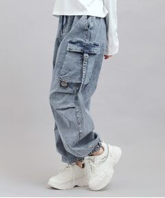 PINK-latte / ピンク ラテ デニムパンツ | デニムカーゴパンツ