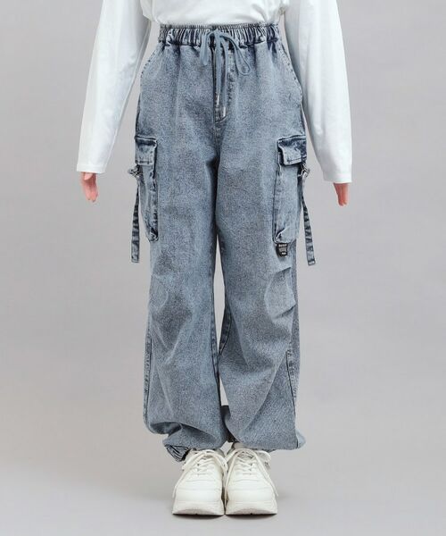 PINK-latte / ピンク ラテ デニムパンツ | デニムカーゴパンツ | 詳細1
