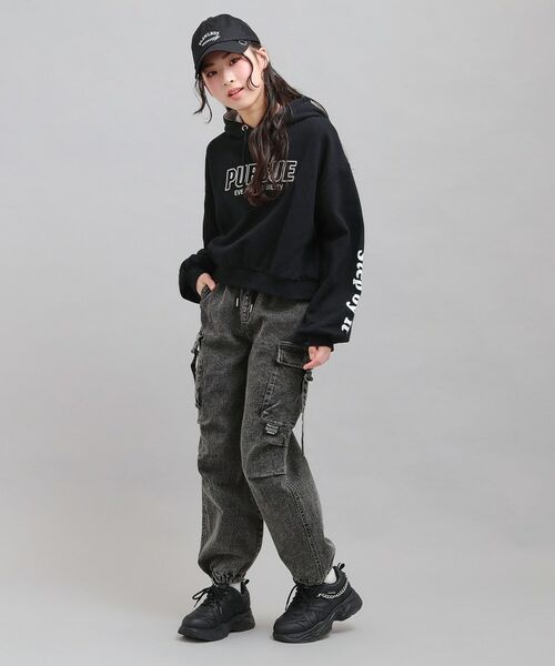 PINK-latte / ピンク ラテ デニムパンツ | デニムカーゴパンツ | 詳細11