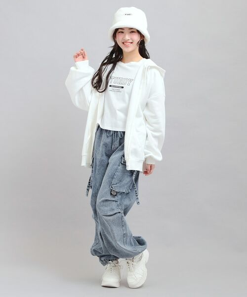 PINK-latte / ピンク ラテ デニムパンツ | デニムカーゴパンツ | 詳細14