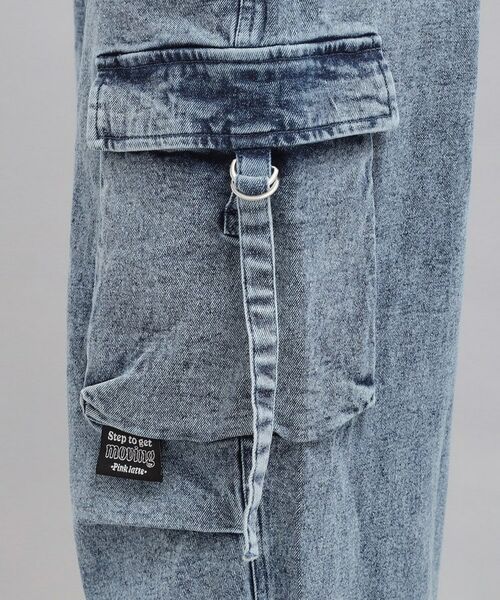 PINK-latte / ピンク ラテ デニムパンツ | デニムカーゴパンツ | 詳細6