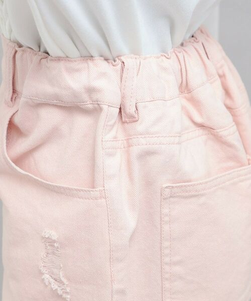 PINK-latte / ピンク ラテ デニムパンツ | デニムツイルダメージショートパンツ | 詳細6