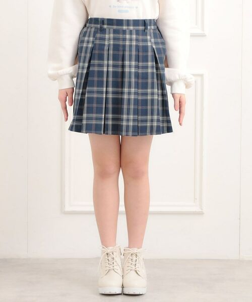 PINK-latte / ピンク ラテ ミニ・ひざ丈スカート | 微起毛プリーツスカート | 詳細1