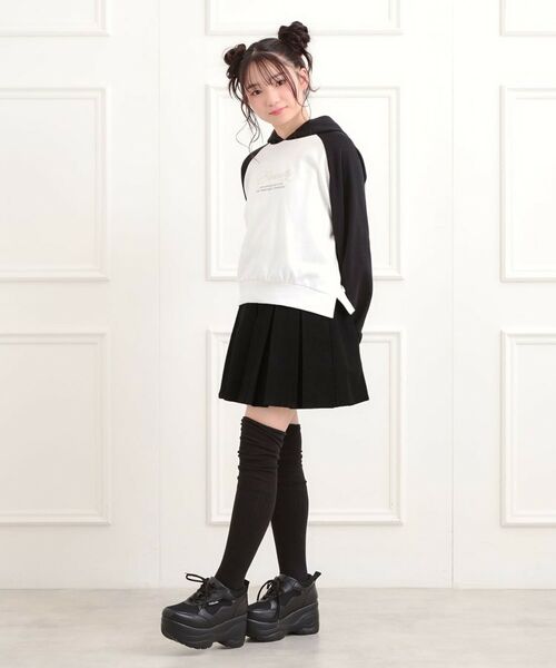 PINK-latte / ピンク ラテ ミニ・ひざ丈スカート | 微起毛プリーツスカート | 詳細10