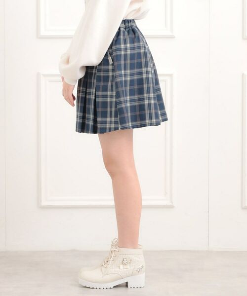 PINK-latte / ピンク ラテ ミニ・ひざ丈スカート | 微起毛プリーツスカート | 詳細2