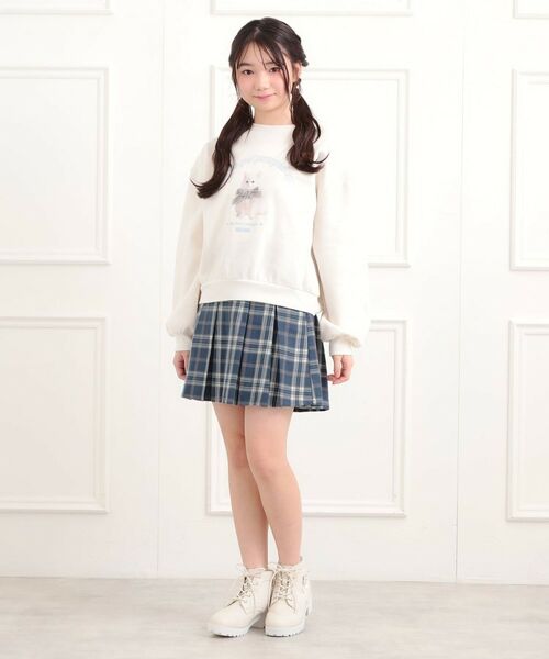 PINK-latte / ピンク ラテ ミニ・ひざ丈スカート | 微起毛プリーツスカート | 詳細22