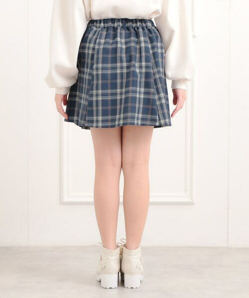 PINK-latte / ピンク ラテ ミニ・ひざ丈スカート | 微起毛プリーツスカート | 詳細3