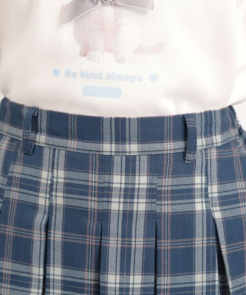 PINK-latte / ピンク ラテ ミニ・ひざ丈スカート | 微起毛プリーツスカート | 詳細4