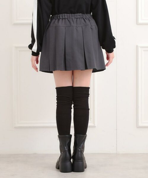 PINK-latte / ピンク ラテ ミニ・ひざ丈スカート | ベルト付きプリーツスカート | 詳細5
