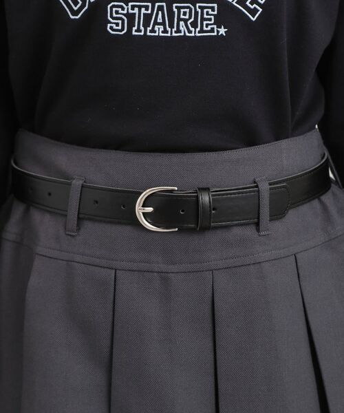 PINK-latte / ピンク ラテ ミニ・ひざ丈スカート | ベルト付きプリーツスカート | 詳細6