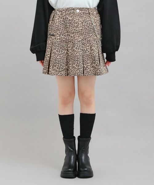 PINK-latte / ピンク ラテ ミニ・ひざ丈スカート | チェーン付きプリーツスカート | 詳細1