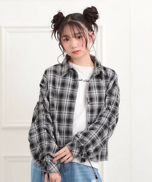 PINK-latte / ピンク ラテ その他トップス | 【セットアイテム】起毛チェックシャツ＋ロンT | 詳細10
