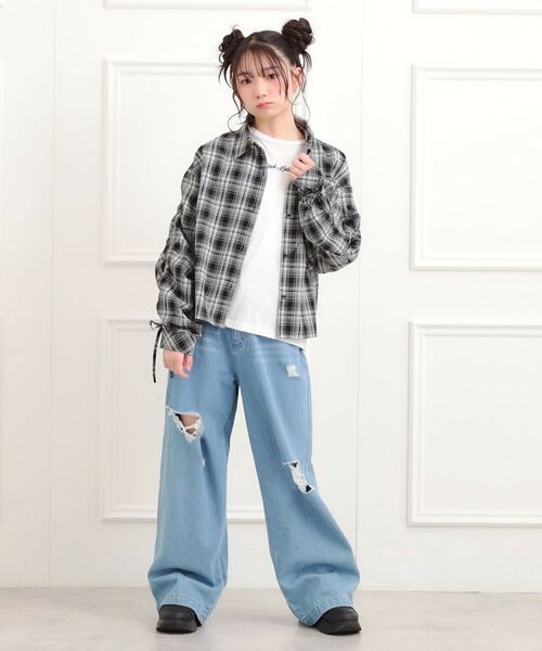 PINK-latte / ピンク ラテ その他トップス | 【セットアイテム】起毛チェックシャツ＋ロンT | 詳細11