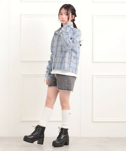 PINK-latte / ピンク ラテ その他トップス | 【セットアイテム】起毛チェックシャツ＋ロンT | 詳細16