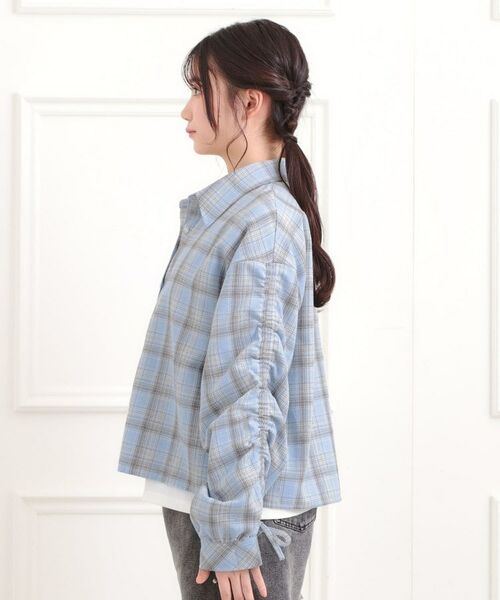 PINK-latte / ピンク ラテ その他トップス | 【セットアイテム】起毛チェックシャツ＋ロンT | 詳細2