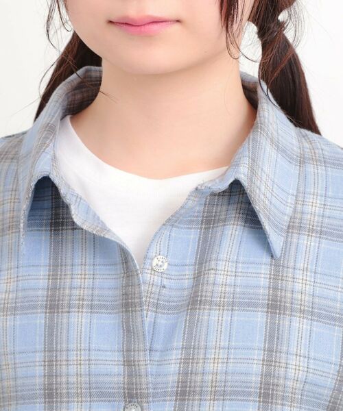 PINK-latte / ピンク ラテ その他トップス | 【セットアイテム】起毛チェックシャツ＋ロンT | 詳細4