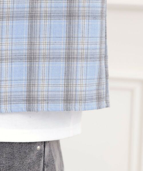 PINK-latte / ピンク ラテ その他トップス | 【セットアイテム】起毛チェックシャツ＋ロンT | 詳細6