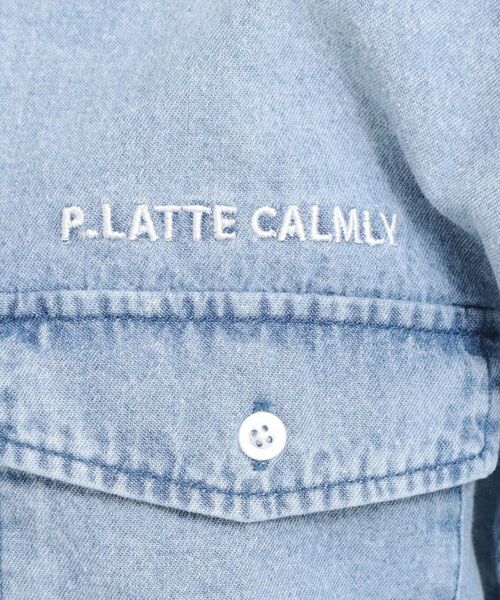 PINK-latte / ピンク ラテ その他トップス | 【セットアイテム】短丈デニムシャツ+ロンT | 詳細22