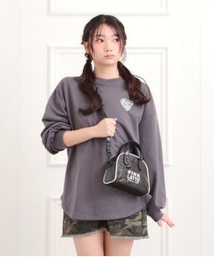 PINK-latte / ピンク ラテ ボストンバッグ | PVCミニボストンバッグ