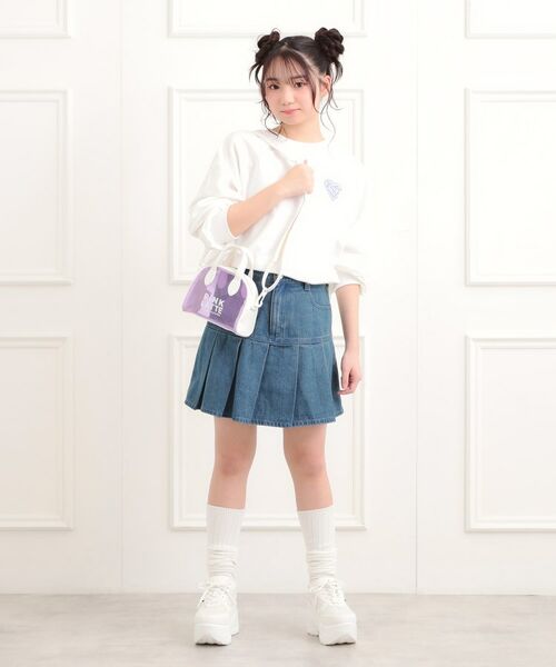 PINK-latte / ピンク ラテ ボストンバッグ | PVCミニボストンバッグ | 詳細1