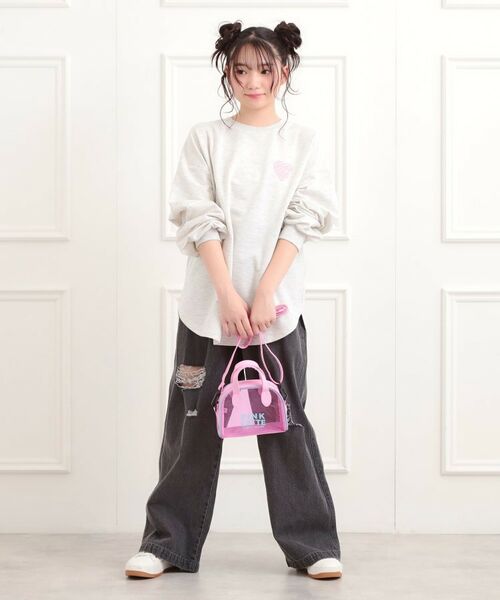 PINK-latte / ピンク ラテ ボストンバッグ | PVCミニボストンバッグ | 詳細3