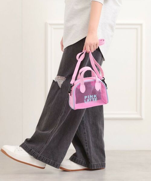 PINK-latte / ピンク ラテ ボストンバッグ | PVCミニボストンバッグ | 詳細4